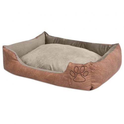 Cama/almofada bege para cães