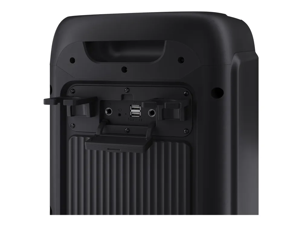 Sharp XParty Street Beat PS-949 - Festhøjttaler - trådløs - Bluetooth - App-kontrolleret - sort (gitterfarve - sort)