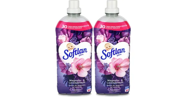Softlan Magnolia & Lavendel 2x59 Waschgänge 2x1.3l
