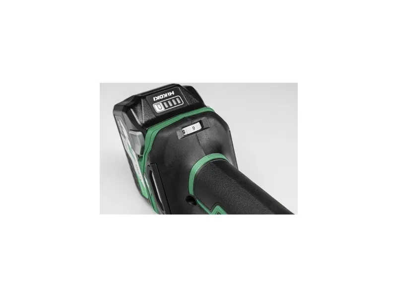 Hikoki G3613DVEW2Z, 10000 rpm, 12,5 cm, Batteri, 3 kg, Børsteløs motor