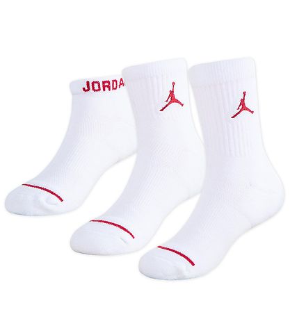 Jordan Socken - 3er-Pack - Jumpman Waterfall - Weiß