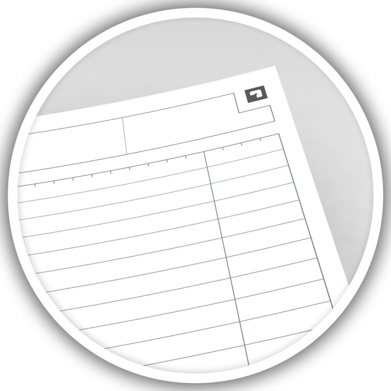 Cahier spirale Oxford International Activebook B5 17,6 x 25 cm - perforé 4 trous - blanc ligné - 160 pages