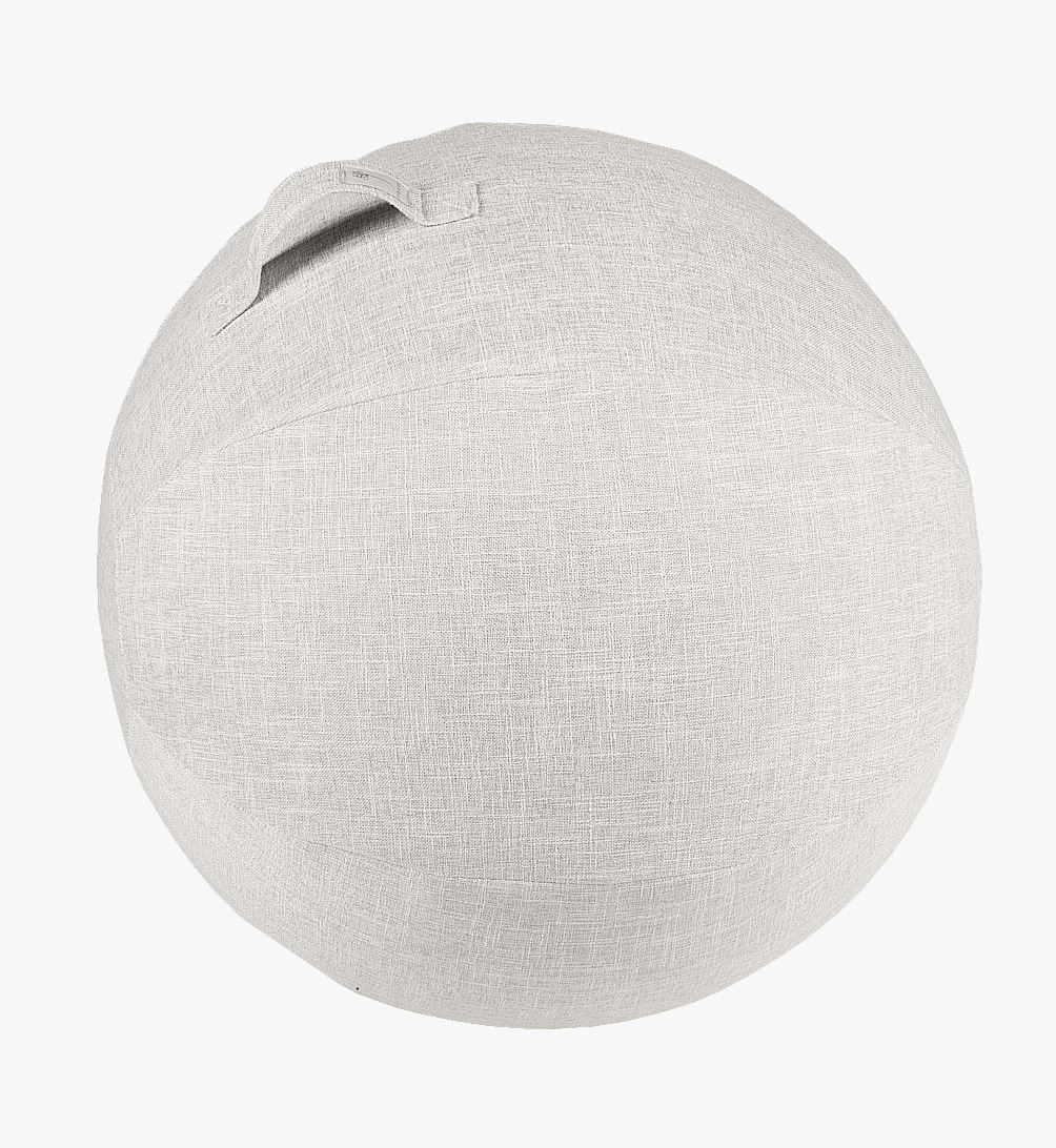 Balanseball beige - 65x65x65 cm