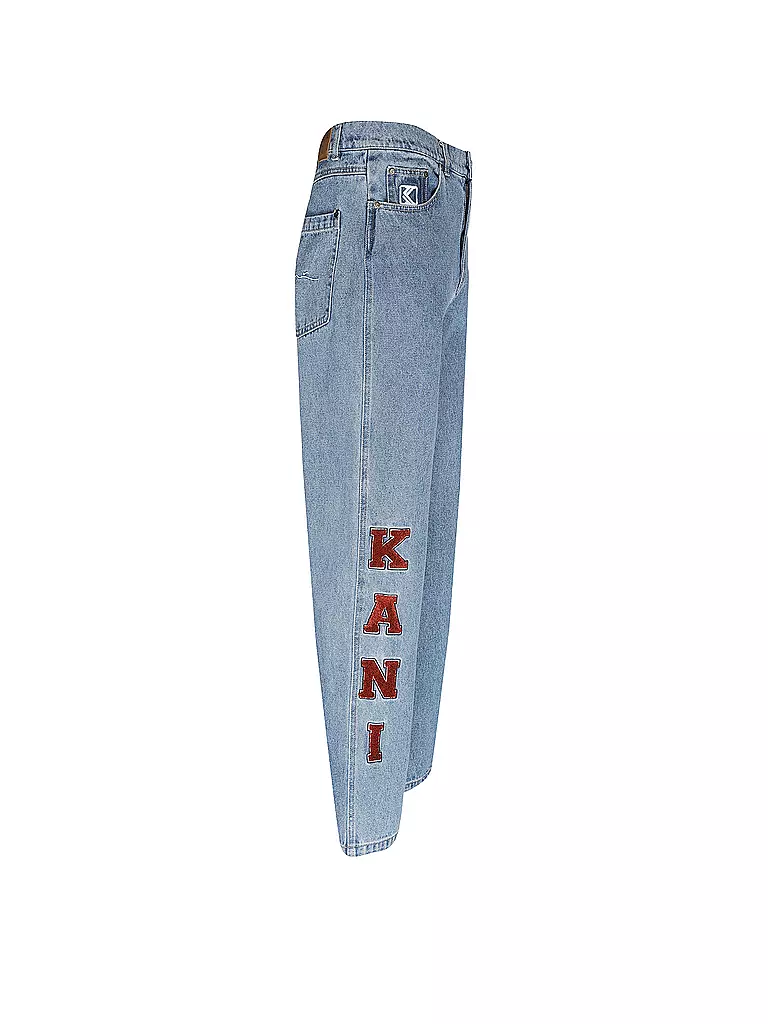 KARL KANI Jeans Relaxed Fit blau