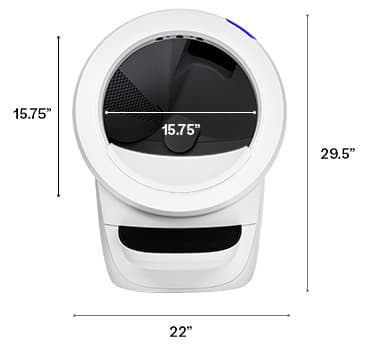 Whisker Litter-Robot 4 automatisk kattebakke