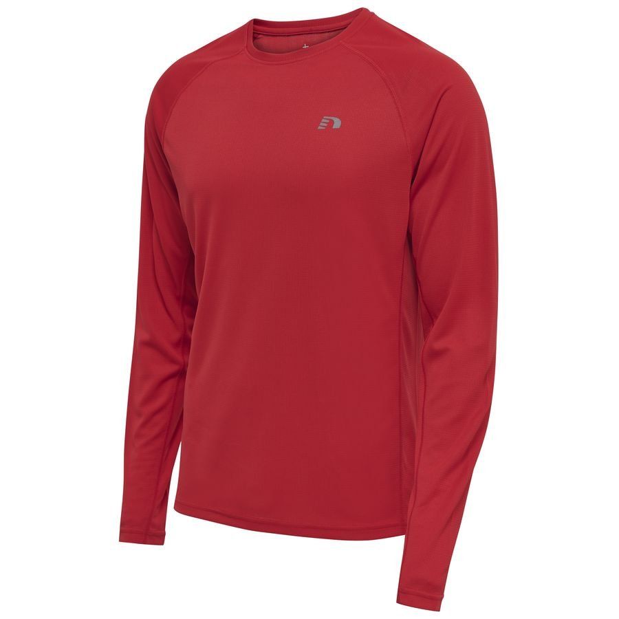 Hummel Haut Running Core - Rouge Manches Longues