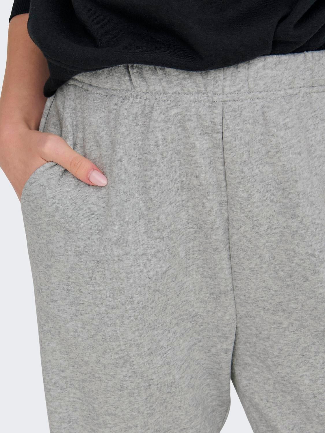 ONLSWEAT Normal geschnitten Jogginghose Light Grey Melange