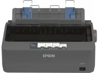 Epson LX 350 - Printer - S/H - dot-matrix - 9 pin - op til 357 tegn/sek. - parallel, USB, seriel