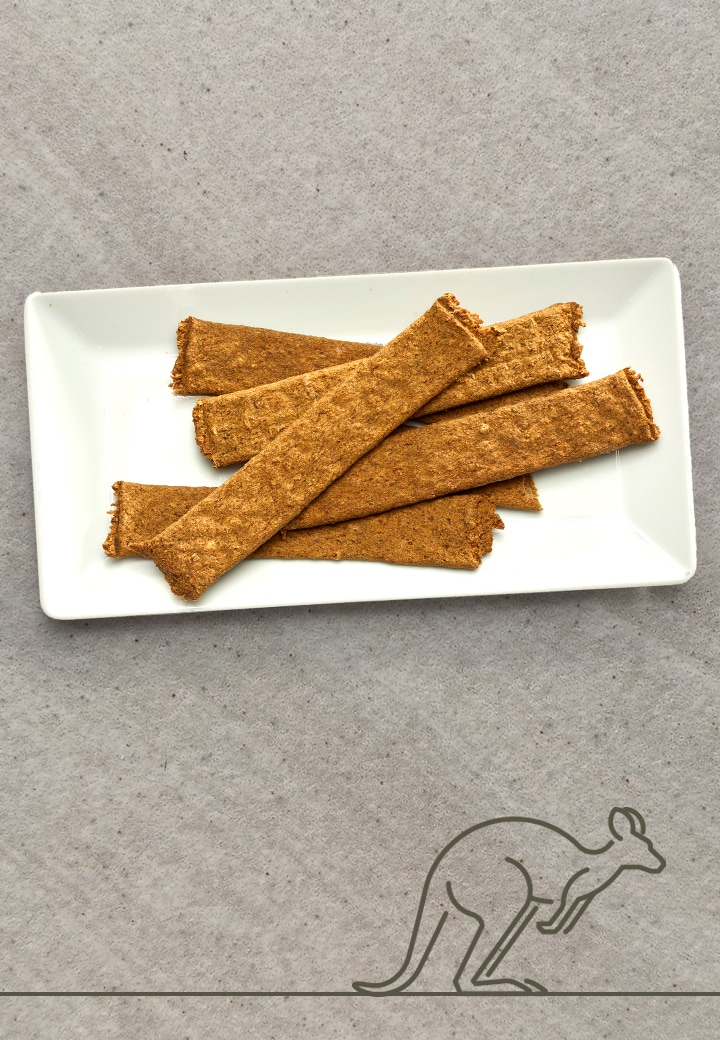 Küngurufleisch-Sticks, 150g