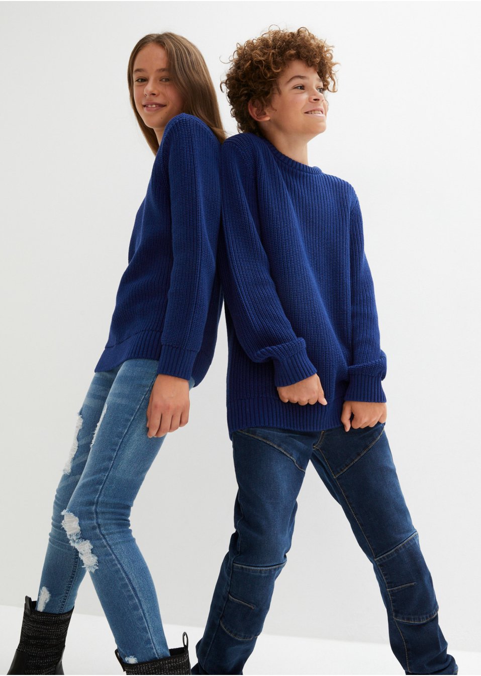Pull en maille coton enfant