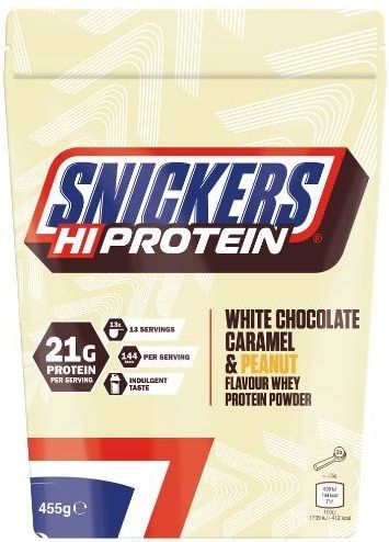 Snickers White Protein Powder 875gr White Chocolate & Peanut