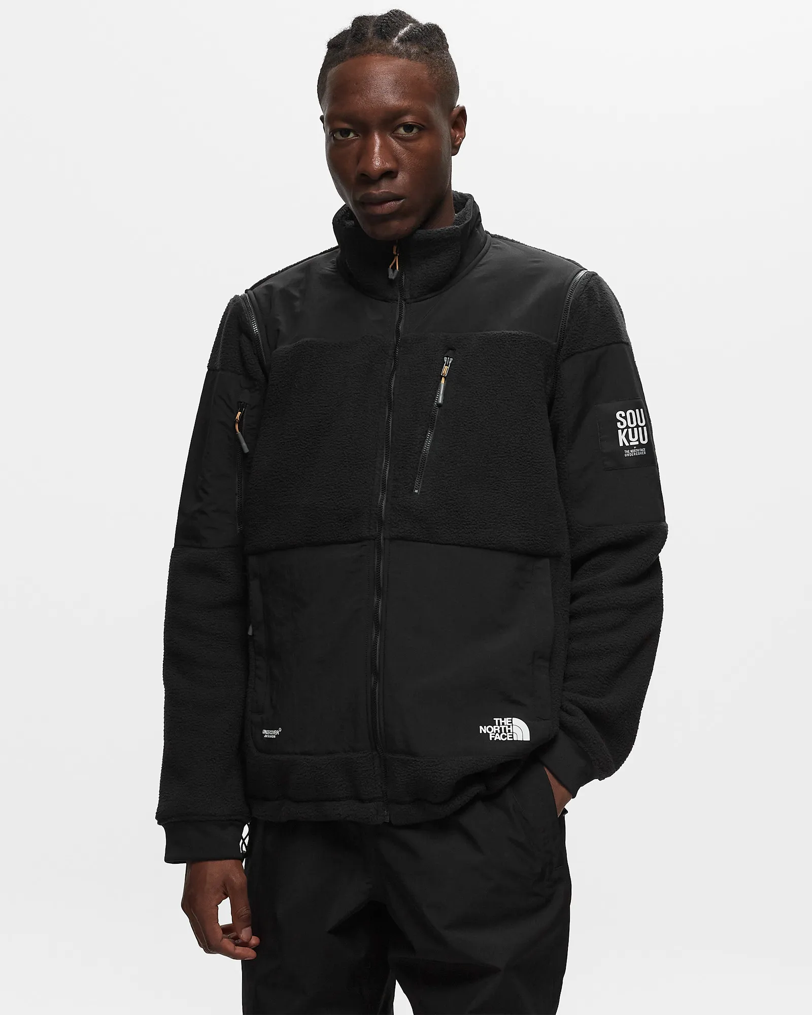 The North Face X UNDERCOVER ZIP-OFF FLEECE JACKET