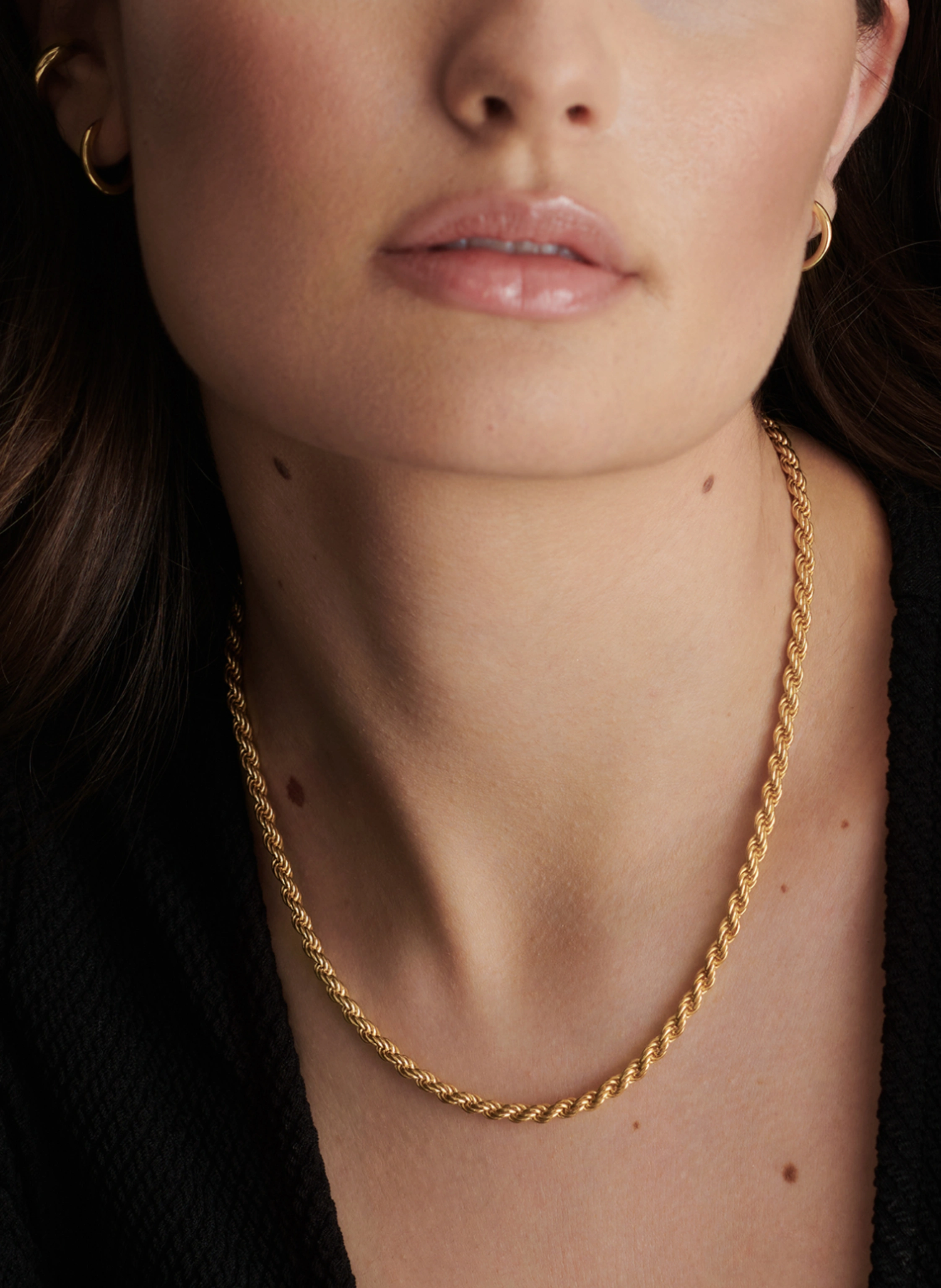 Pompidou Kette RUBY BOLD ROPE CHAIN by GLAMBOU