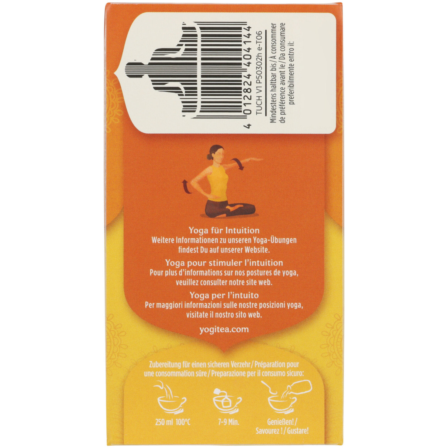 Yogi Tea Bio Kurkuma Chai 17 Beutel