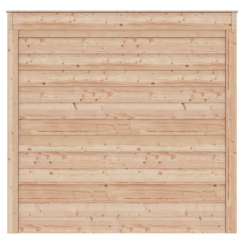 Tuinhuis Douglas hout Zweeds rabat onbehandeld 355 x 255 cm