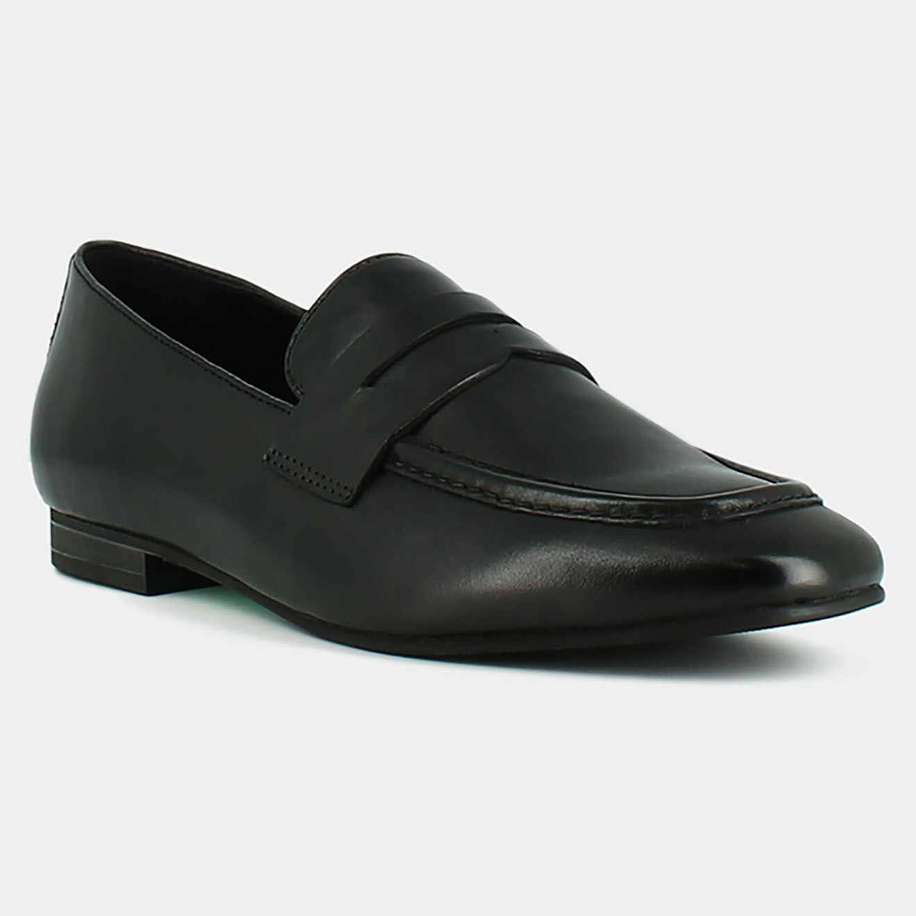 Jonak Mocassins en Cuir Aca noirs