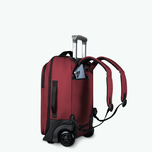 Valise Souple 2 roues Sibiu XS bordeaux