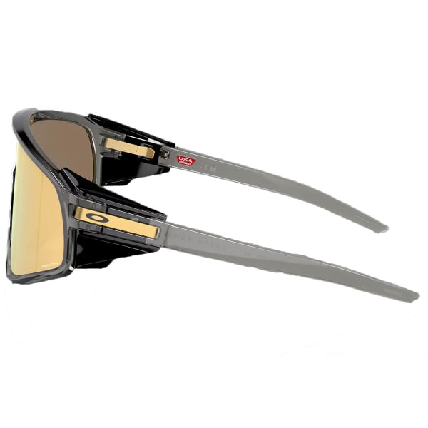 Lunette de soleil lifestyle OAKLEY LATCH PANEL GREY SMOKE/PRIZM 24K