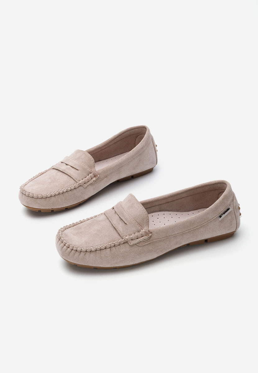 Mocassins femme beige Abilena
