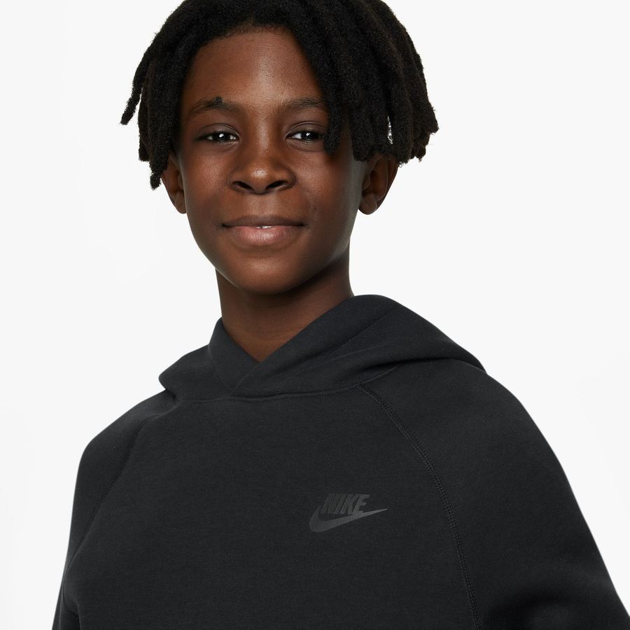Nike Sweat à Capuche NSW Tech Fleece 24 - Noir Enfant