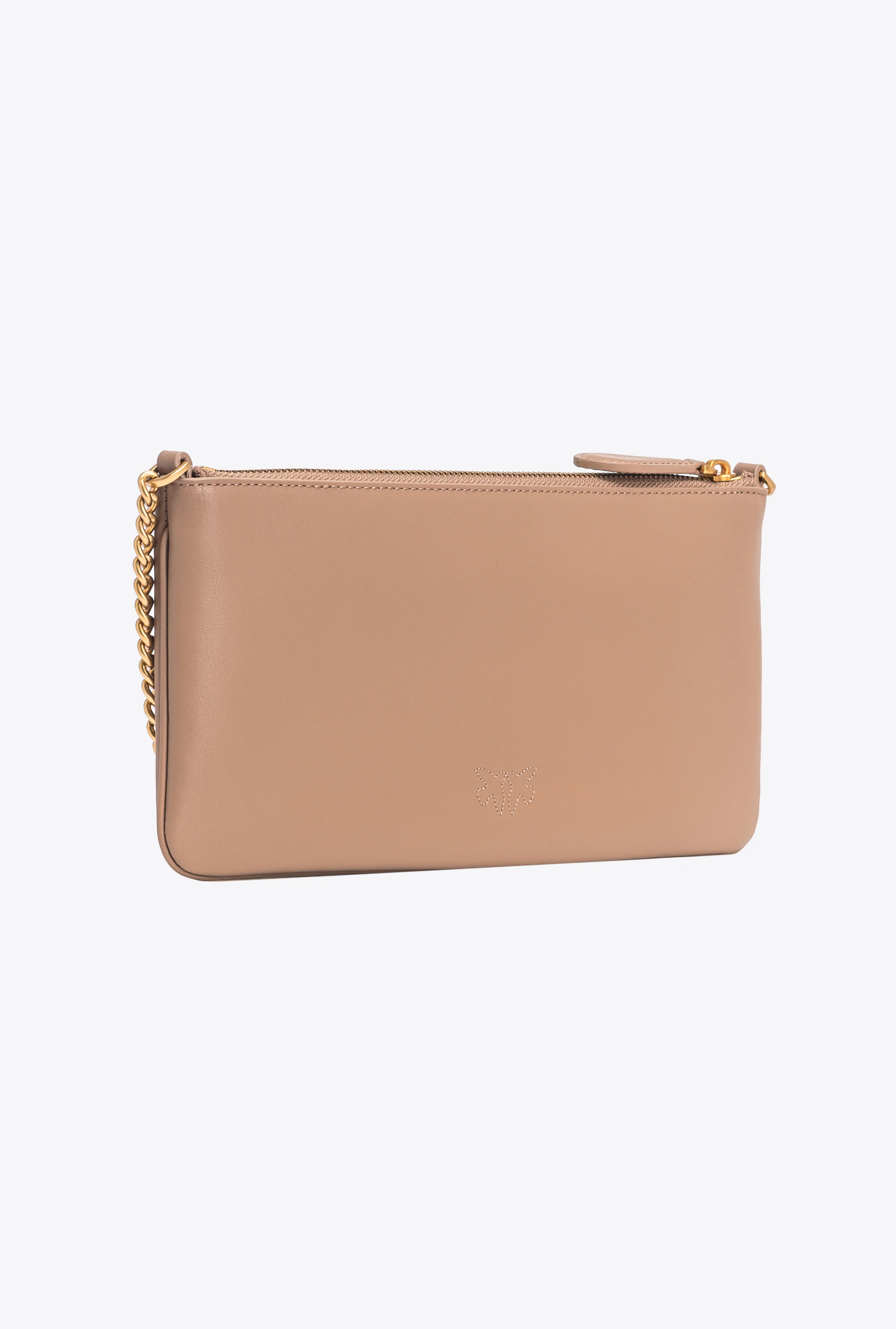 Horizontal flat bag | Marron
