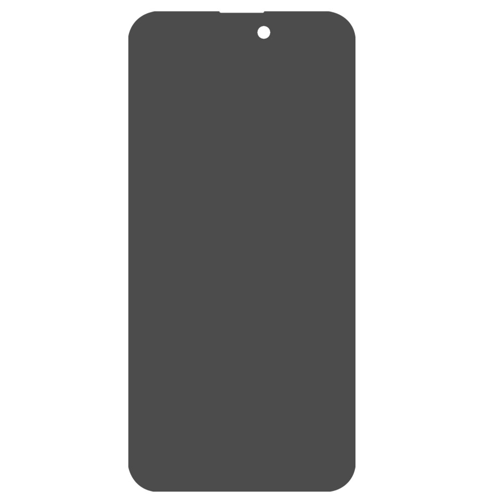 iPhone 15 Pro Max Privacy Vollbild Panzer Glas Display Full-Screen (Anti-Spy)