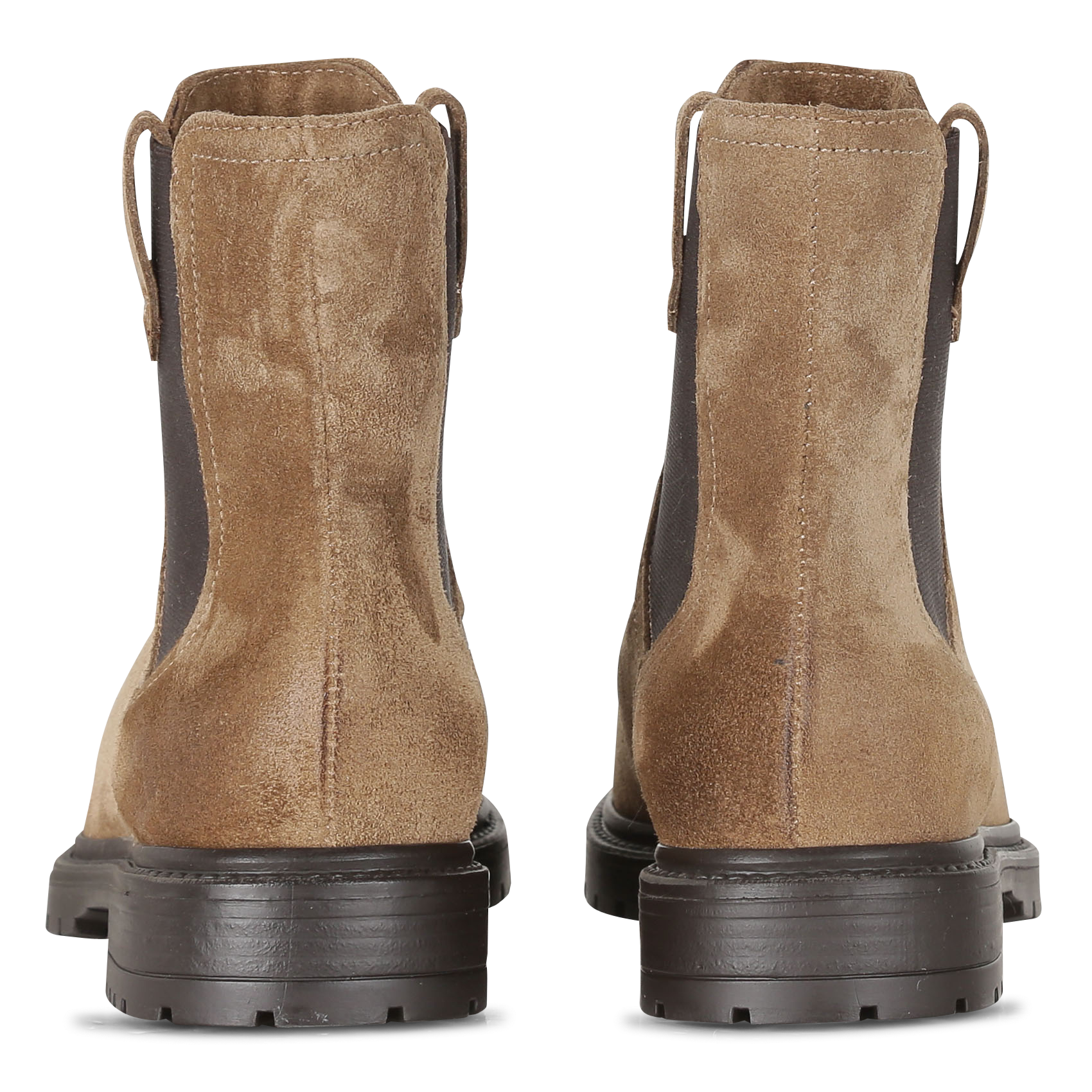 CANDIDE - Bottines en cuir velours| Marron