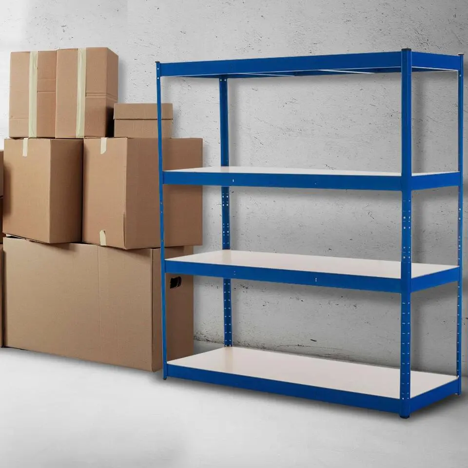 CLP Stellingkast Schwerlastregal Metaal - blauw
