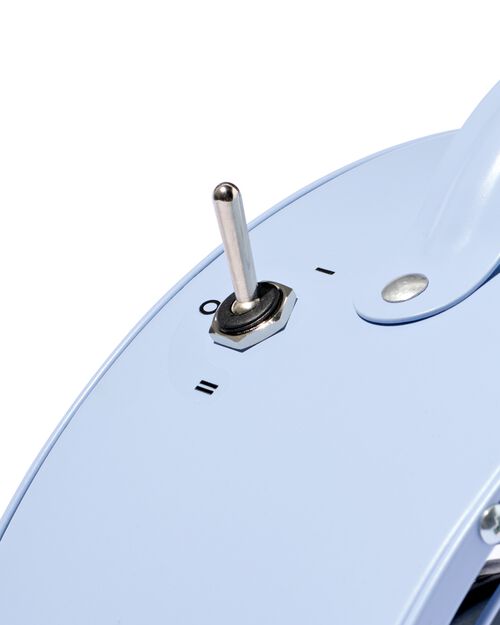 ventilateur de table rétro Ø25.8cm bleu