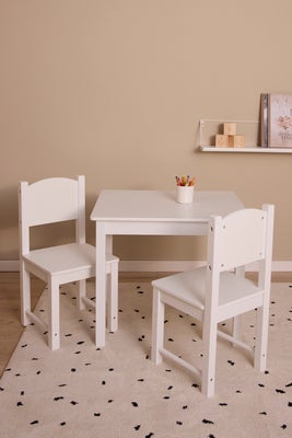 Alice & Fox ZOE Bord og Stoler, Hvit