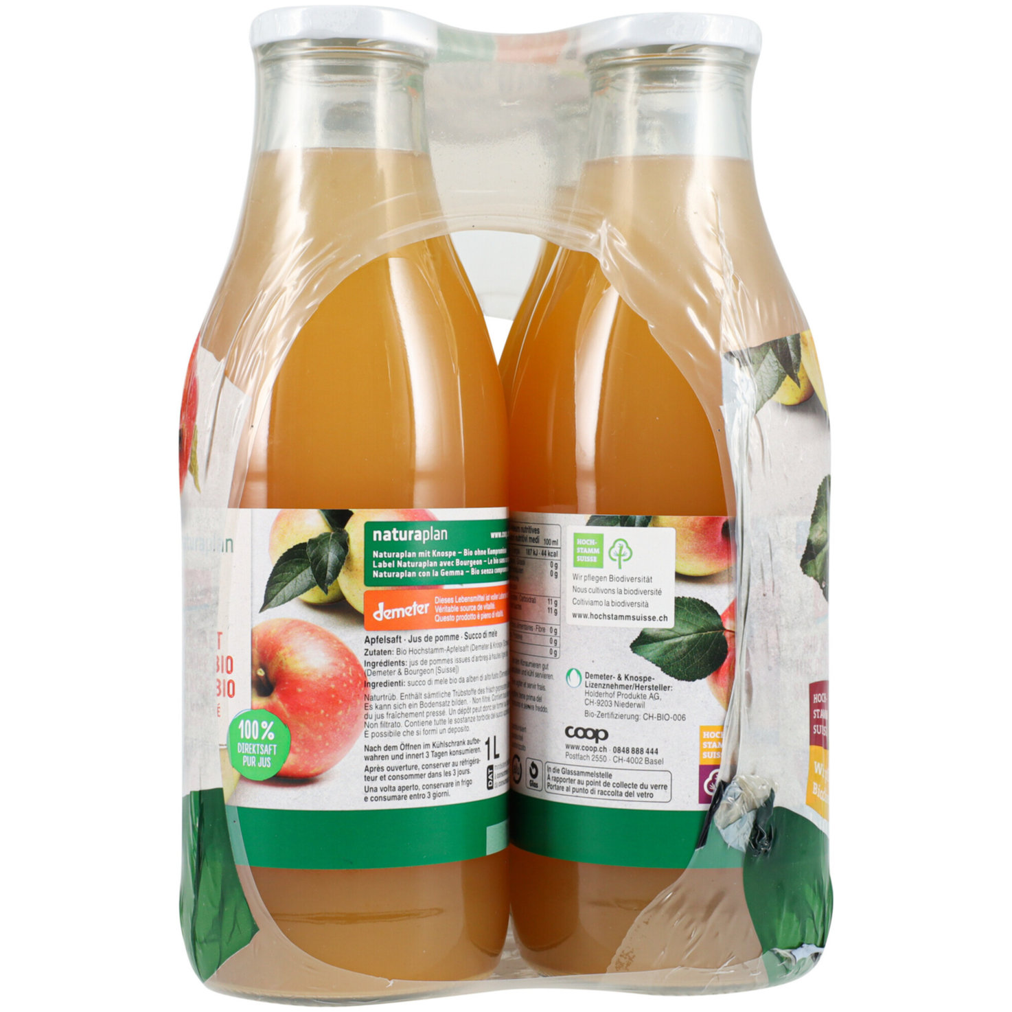 Naturaplan Demeter Bio Apfelsaft 6x1l