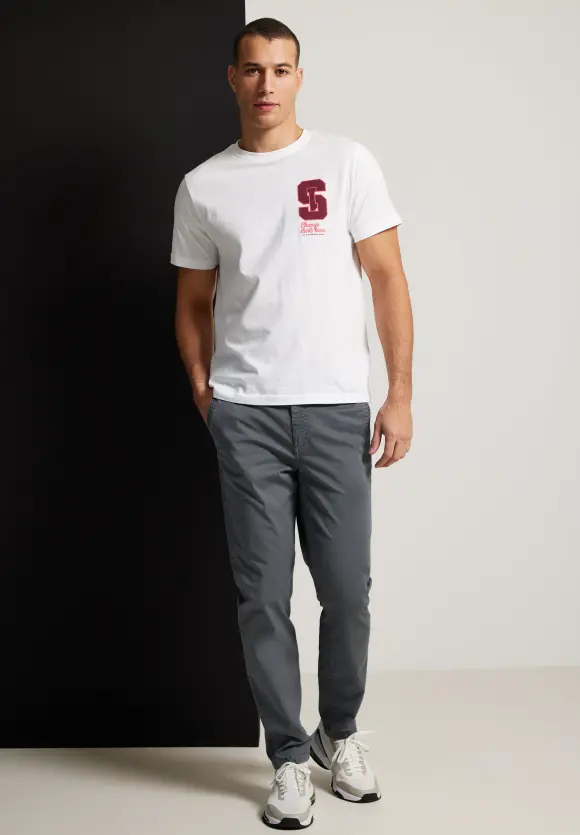 Regular Fit Chino - carbon grey