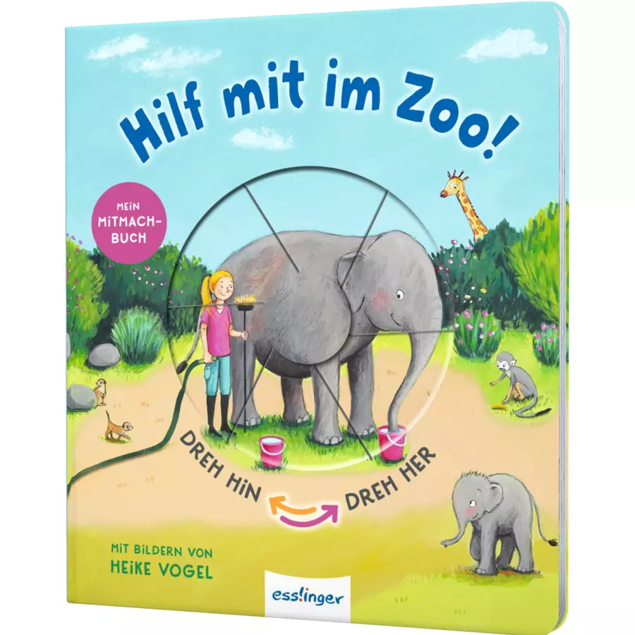 Thienemann Dreh hin – Dreh her: Hilf mit im Zoo!