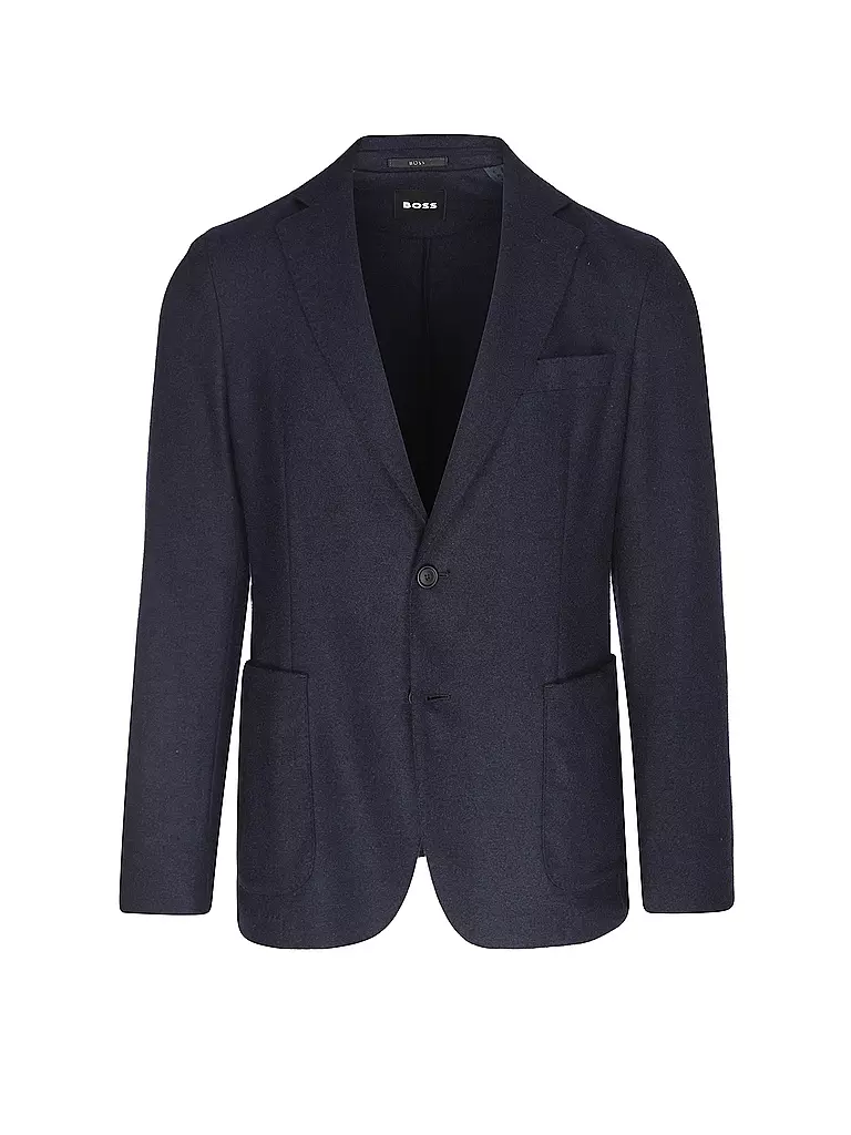 BOSS Flanellsakko  dunkelblau