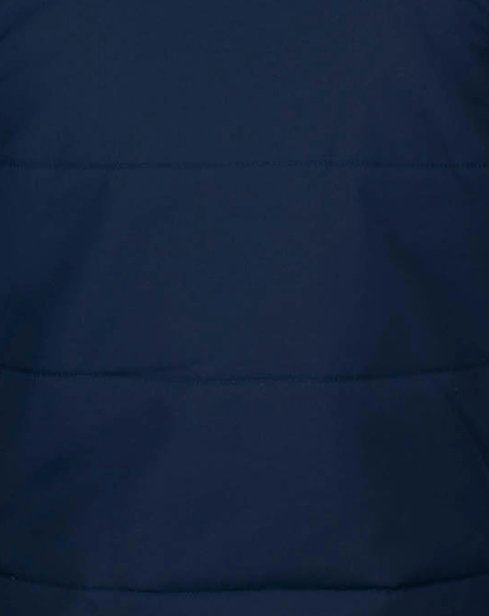 Kapuzen-Steppweste NARVIK in navy/magenta
