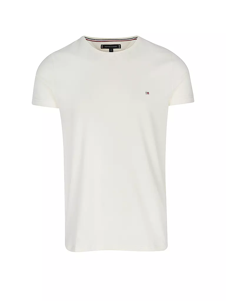 TOMMY HILFIGER T-Shirt Slim Fit beige