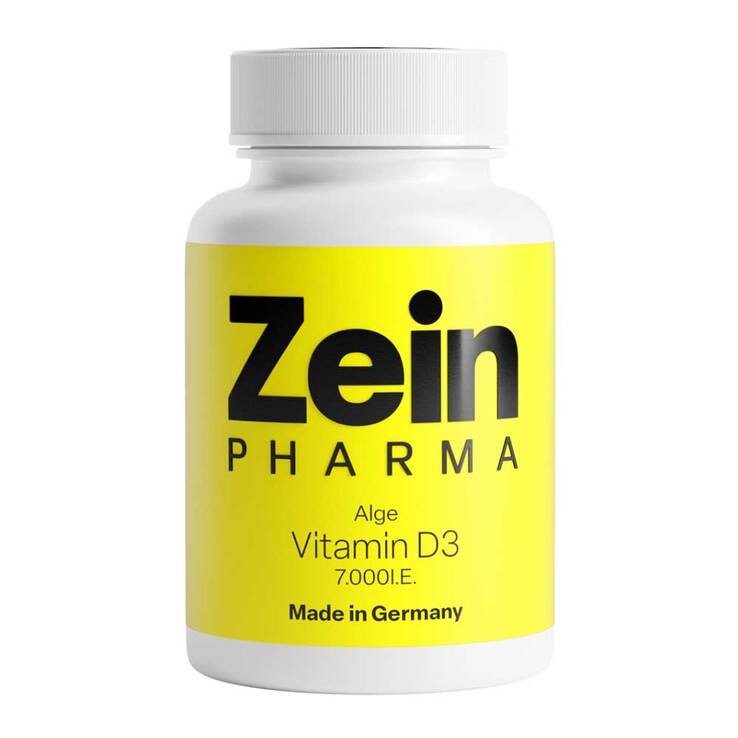 Vegane Vitamin D3 7000 I.E. Wochendepot Kapseln, 60 St