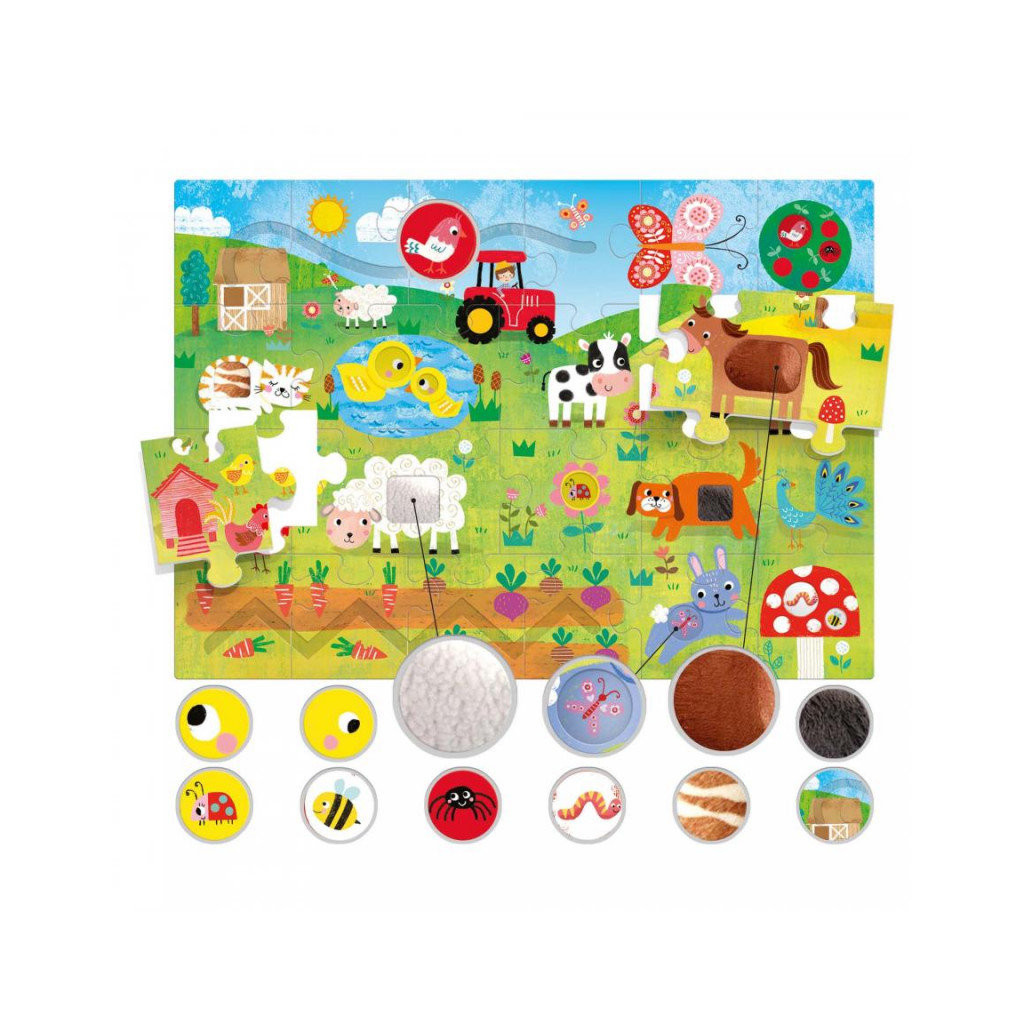 Tactile Puzzle Montessori