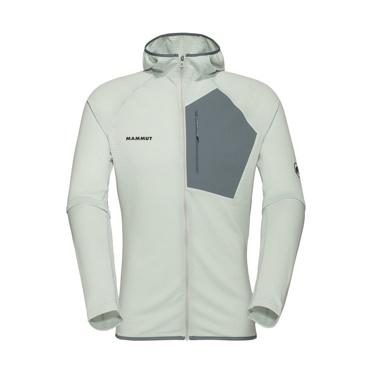 Mammut Aenergy Light ML Hooded fleece, herre (Silver Sage)