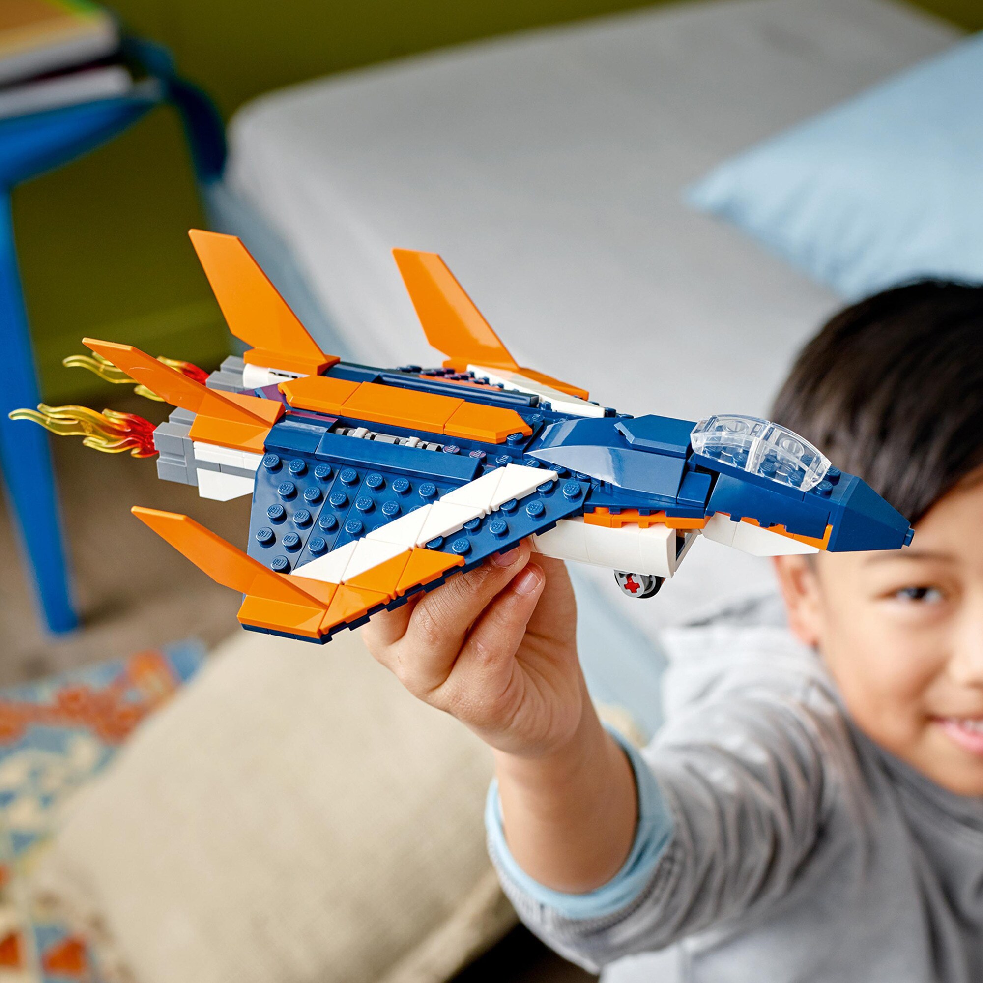 LEGO Konstruktionsspielzeug Creator 3-in-1 Überschalljet