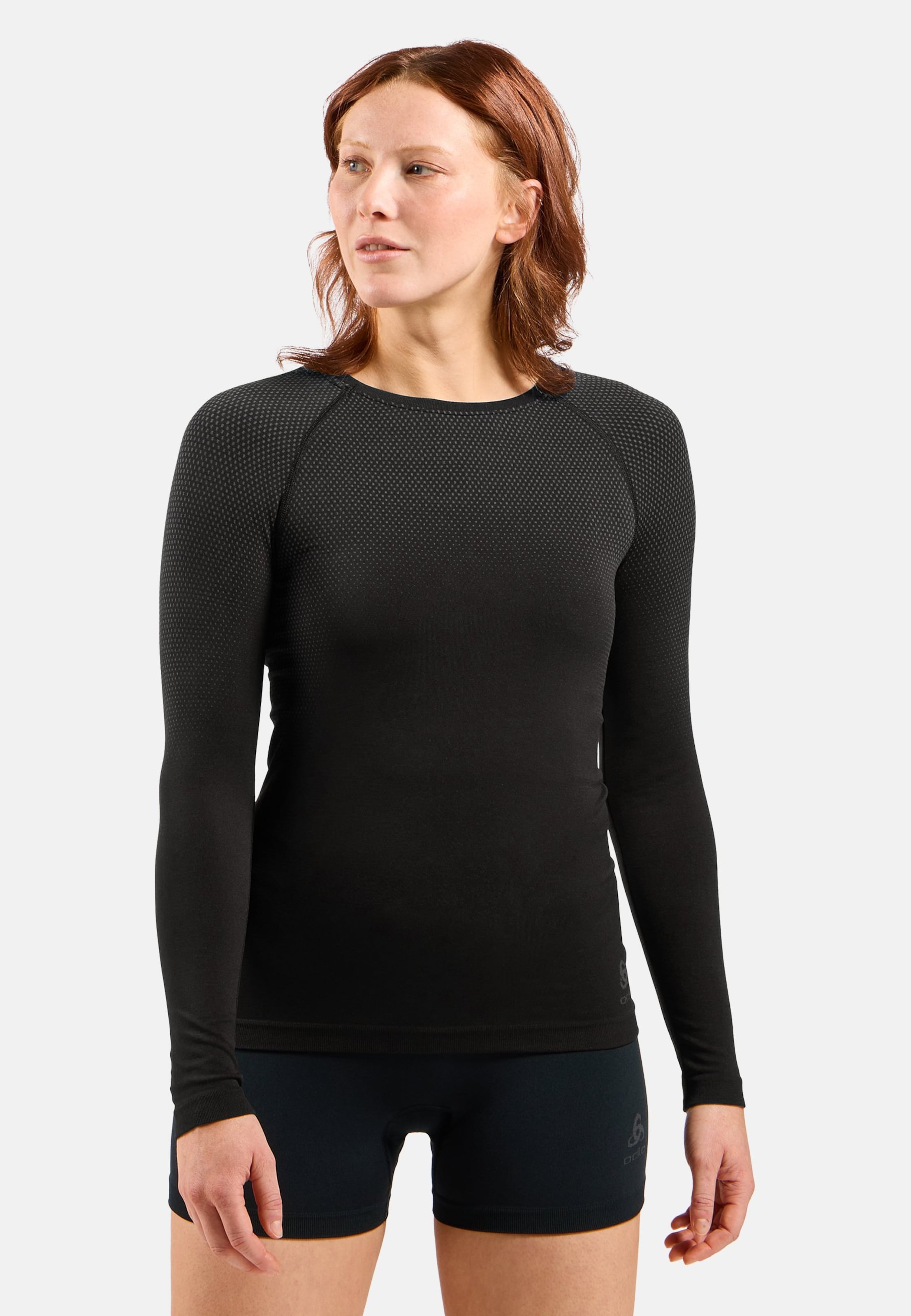 Performance Light Base Layer Langarmshirt in black