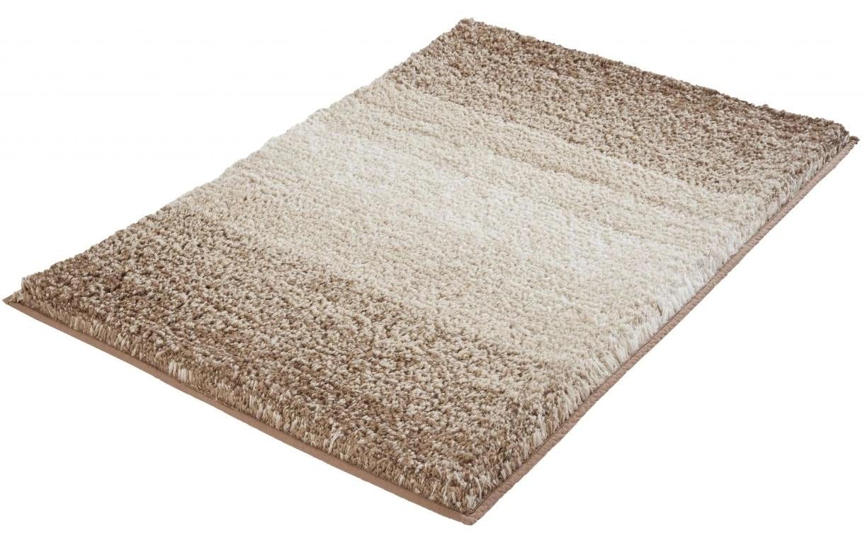 Badteppich Oslo 60 x 90 cm, Mahagoni/BeigeBadezimmerteppich