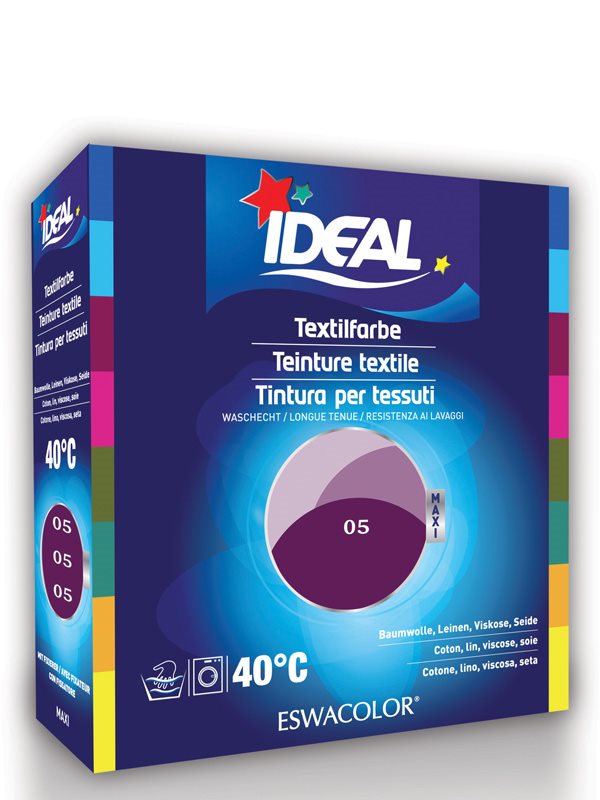 IDEAL MAXI Baumwolle Color<br>1 Stück, No05 violett