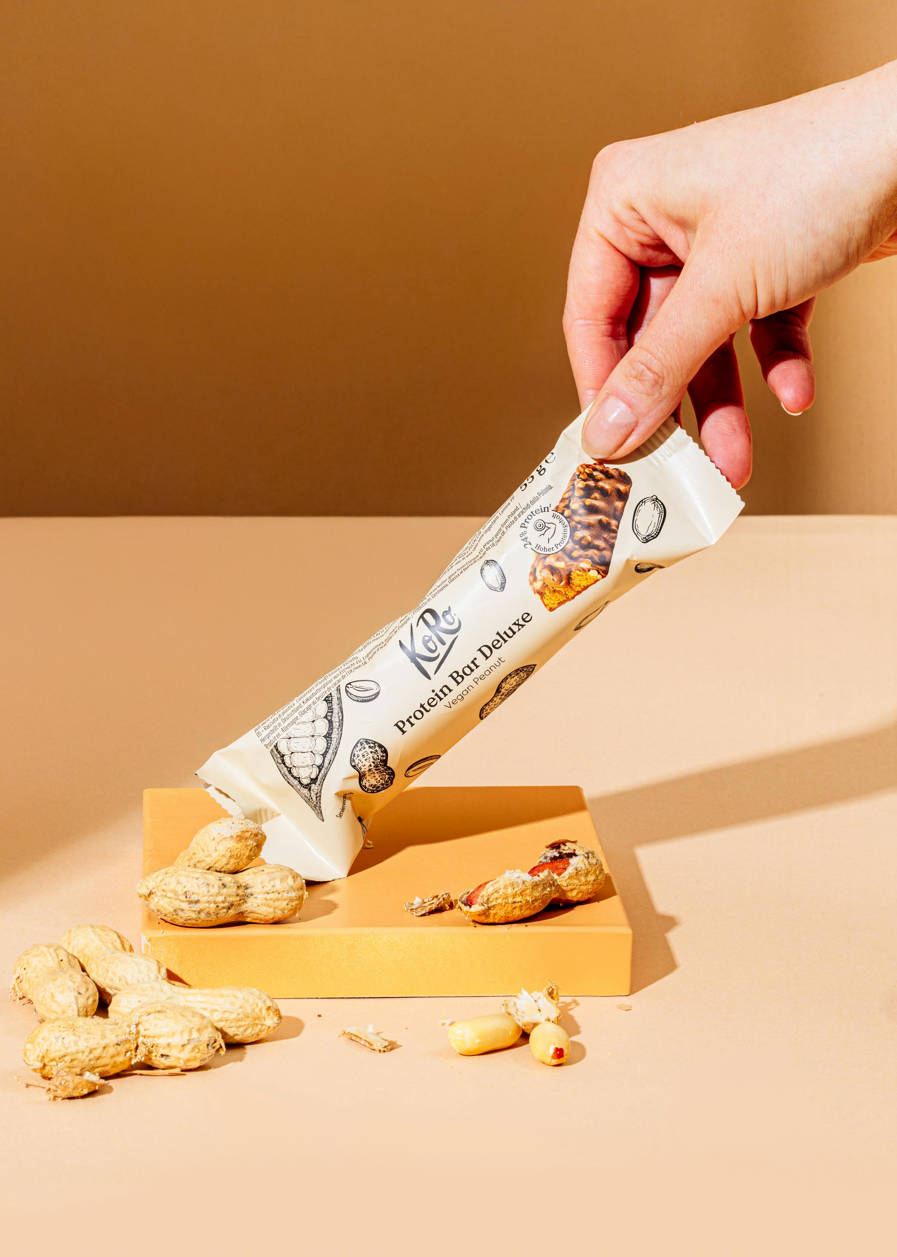 Protein Bar Deluxe Vegan Peanut 55 g