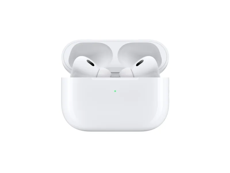 Apple | AirPods Pro - 2. Generation (2023) - Trådløse øretelefoner med mik. - aktiv støjdæmpning - hvid | Magsafe Charging Case (USB-C)