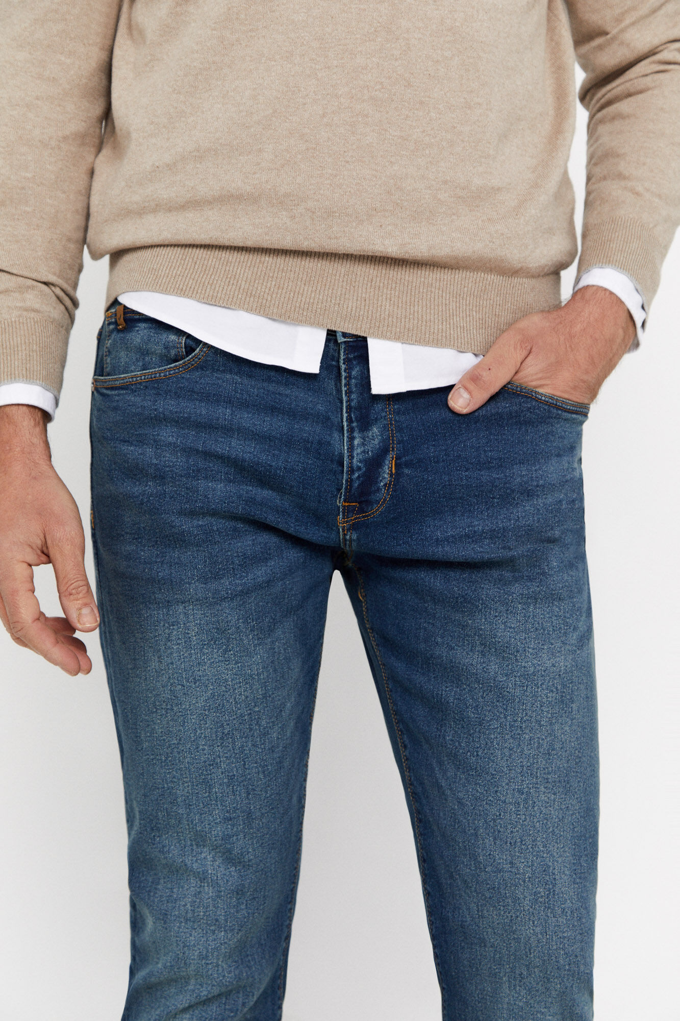 Calça jeans Dynamic slim fit - Azul