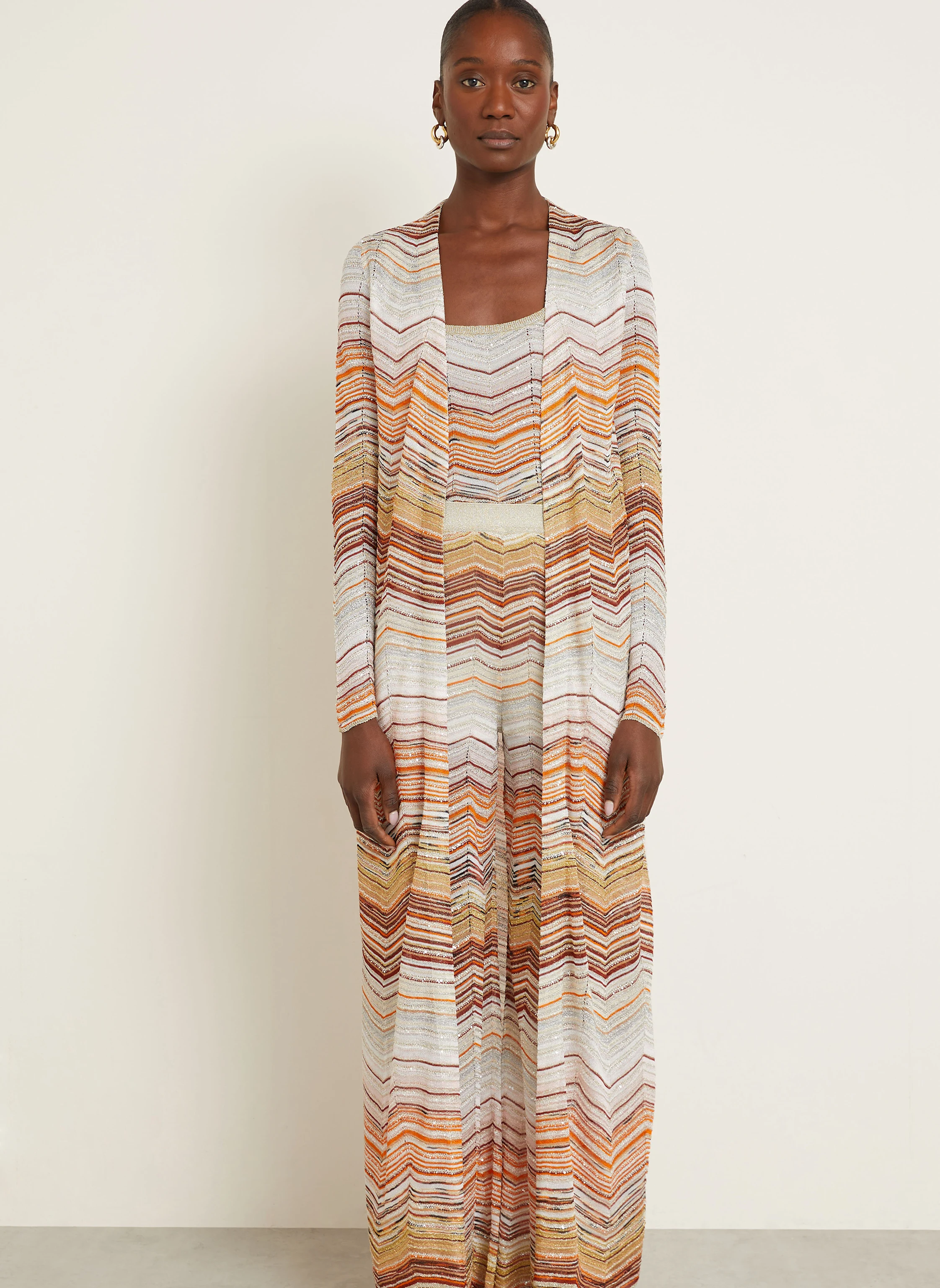 MISSONI Strickhülle mit Glitzergarn und Pailletten