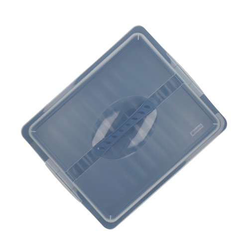 JOHN Partybutler Cake Transportbox Kuchen Vorrats Behälter mit Tragegriff (1748306161) - Weiss