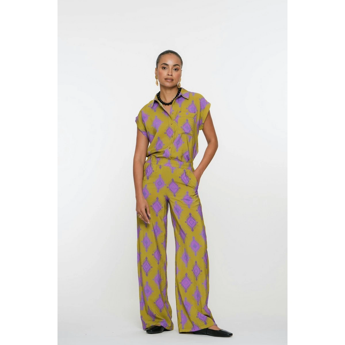 Dames Capri PS#niro ethnic 64 cm
