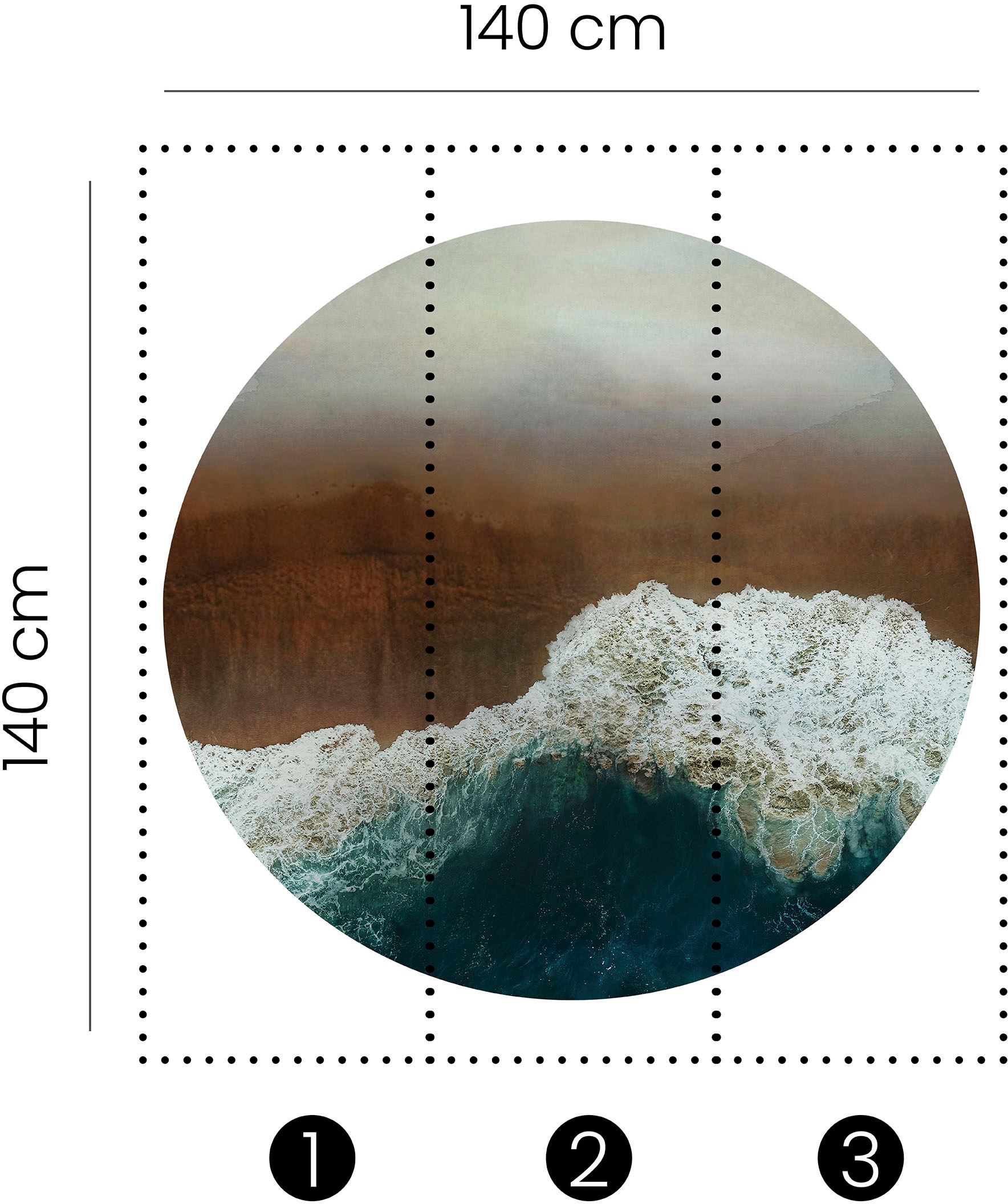Fashion for walls Fototapete »Spume« gepflegt glatt Phthalate frei